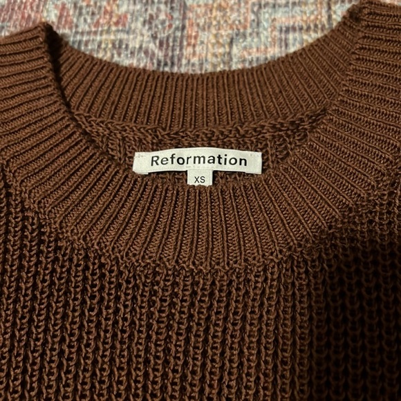 NWT Reformation Lilac top in chestnut size XS - Picture 3 of 6